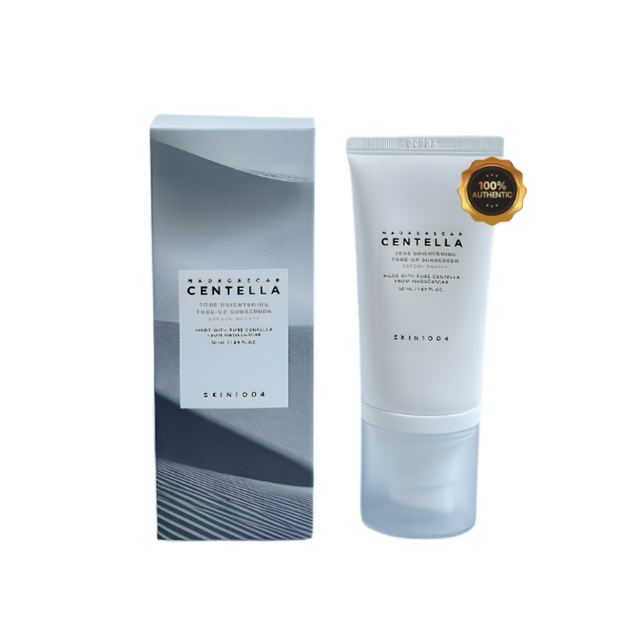 Protetor Solar Facial Skin1004 Madagascar Centella Tone-Up Brightening SPF50+ – Protetor Solar 50mL